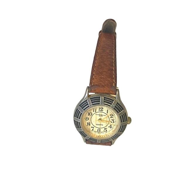 LA Express Women\'s Leather Band Watch Vintage Works main image 4
